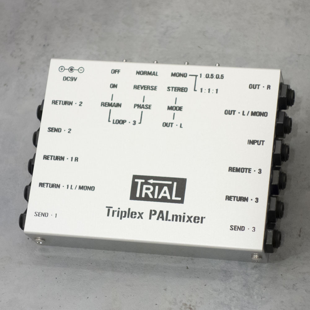 TRIAL <br>Triplex PALmixier stereo