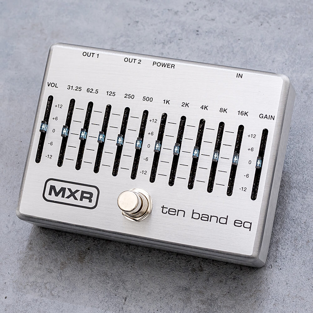 MXR M108S 10 Band Graphic EQ｜ミュージックランドKEY