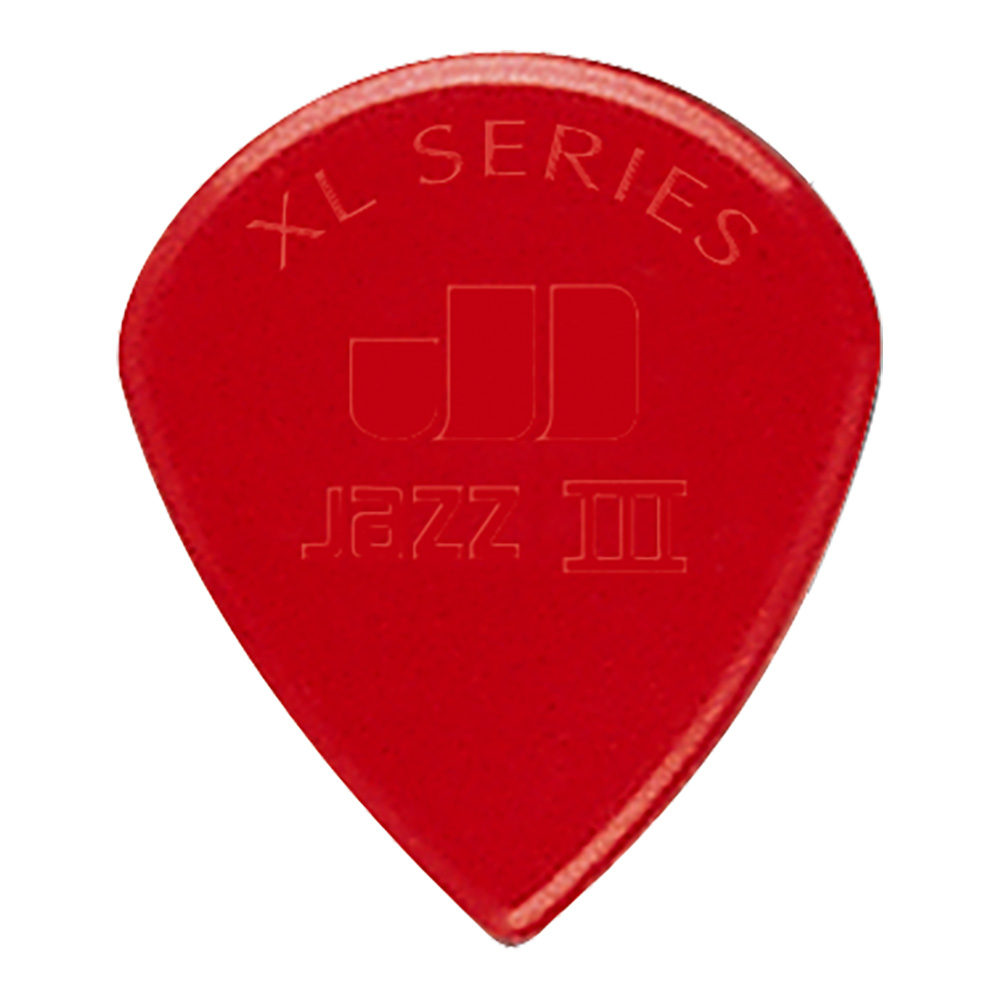 Jim Dunlop <br>47pxl Nylon Jazz III XL 1.38mm - Red 12Zbg