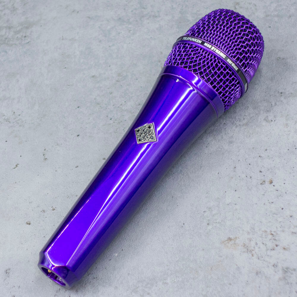 TELEFUNKEN M80 Purple ダイナミックマイク-