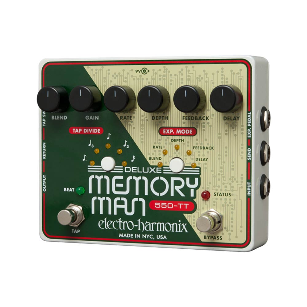 electro-harmonix <br>Deluxe Memory Man Tap Tempo 550