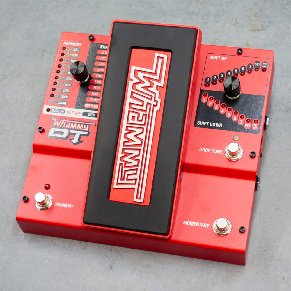 値下げしました！　DIGITECH Whammy DT　純正フットスイッチ付き