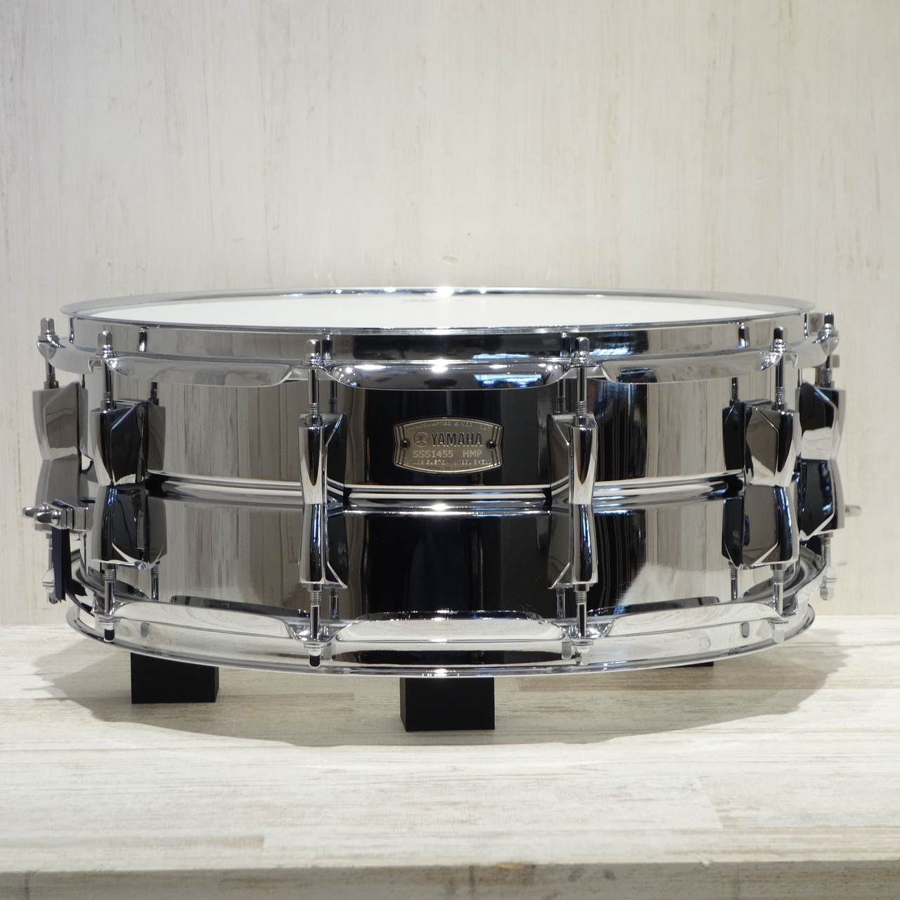 YAMAHA <br>14~5.5 Stage Custom Steel Snare Drums SSS1455