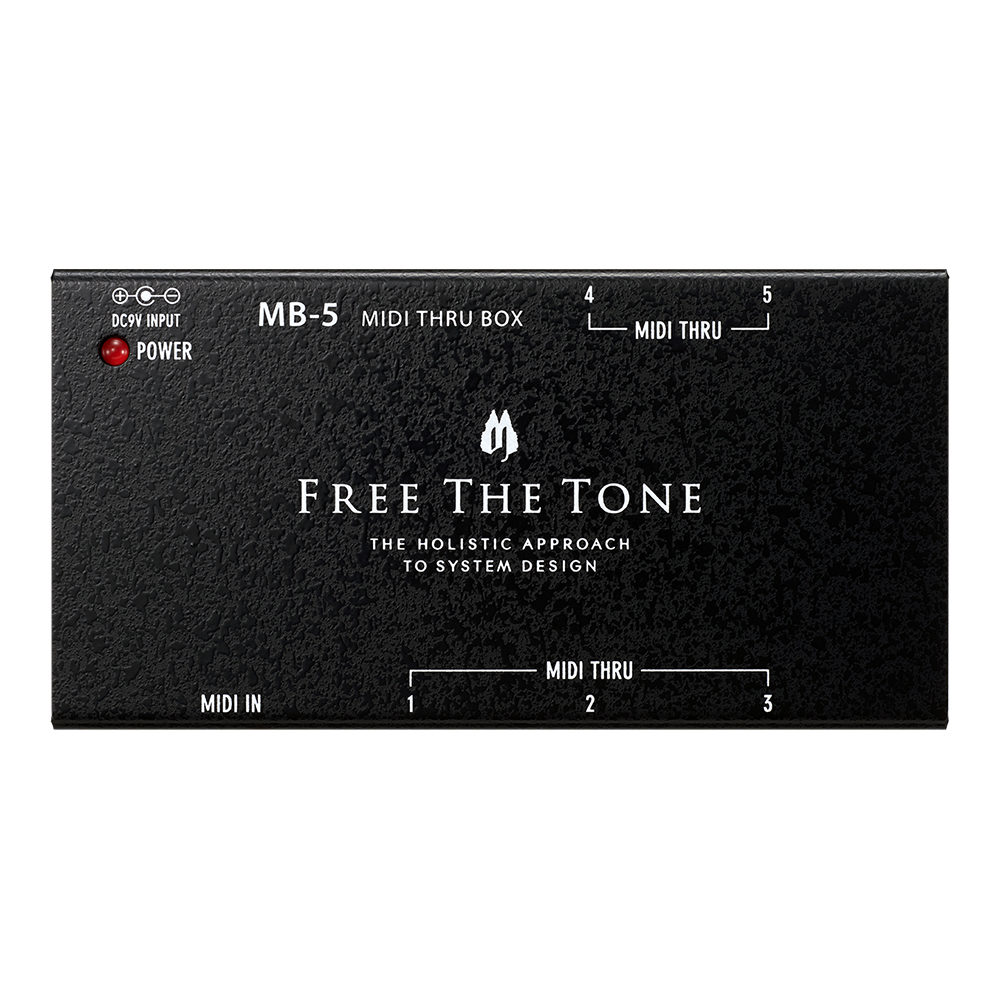 Free The Tone <br>MB-5 MIDI THRU BOX