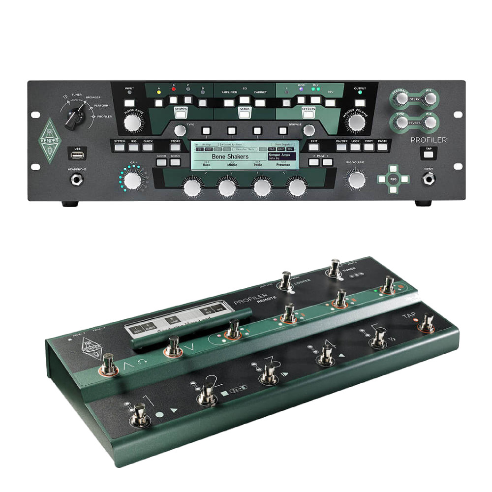 Kemper <br>Profiler Rack & Remote Set