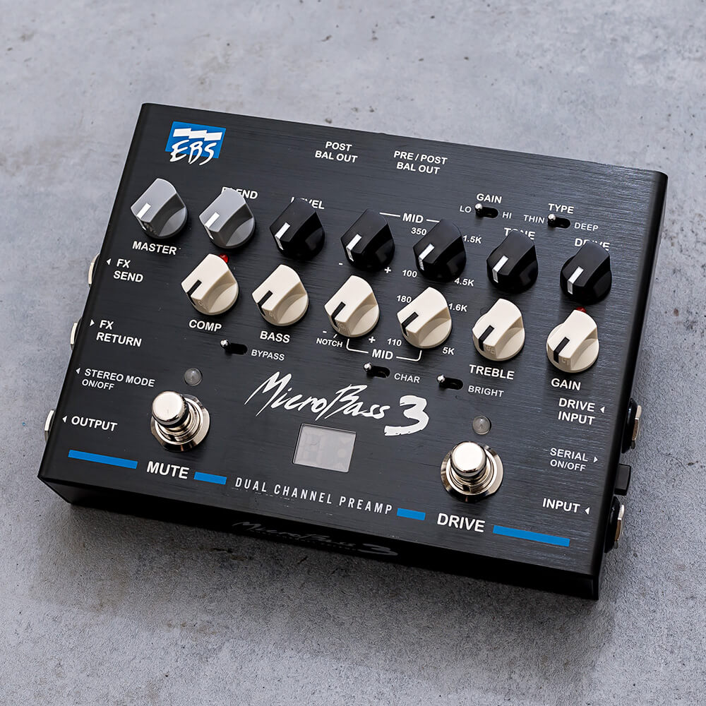 EBS <br>MicroBass 3 Professional Outboard Preamp