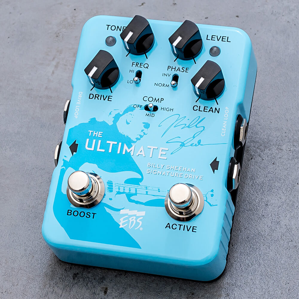 EBS Billy Sheehan Ultimate Signature Drive｜ミュージックランドKEY