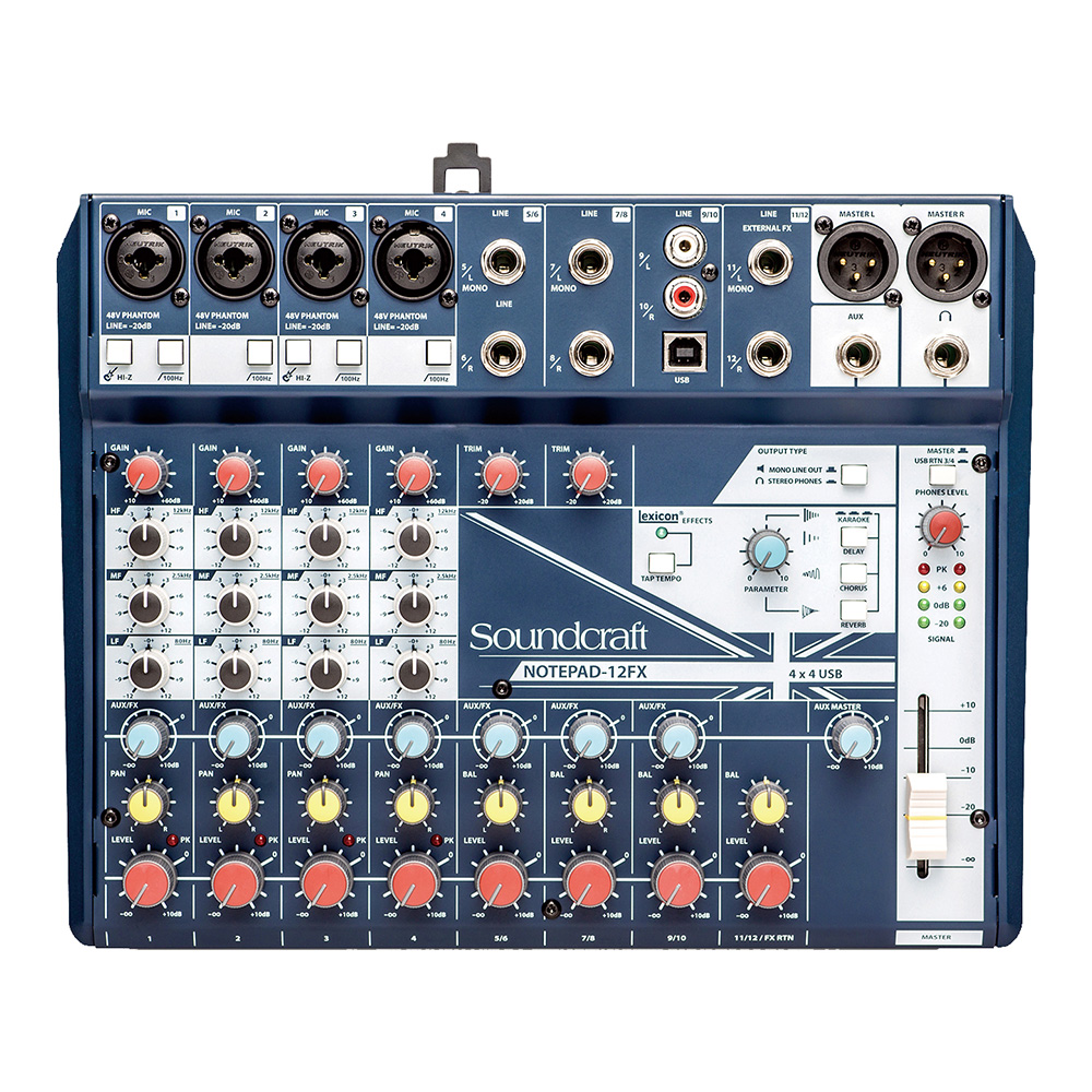 Soundcraft <br>Notepad-12FX