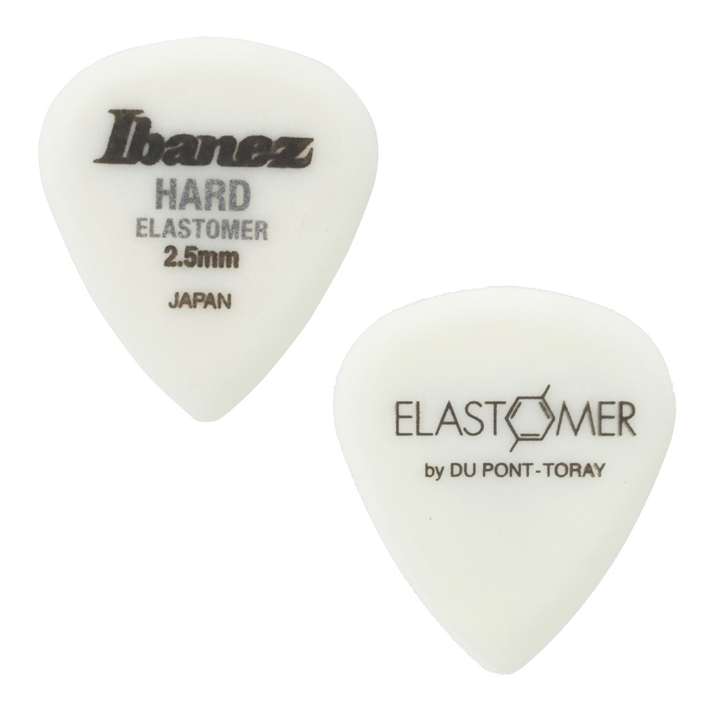 Ibanez <br>ELASTOMER Pick HARD 2.5mm [ELJ1HD25] 12Zbg