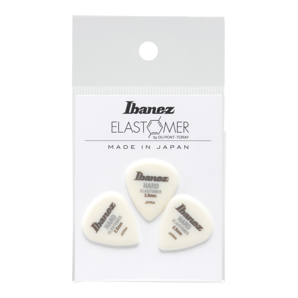 Ibanez <br>ELASTOMER Pick HARD 2.5mm [BELJ1HD25]