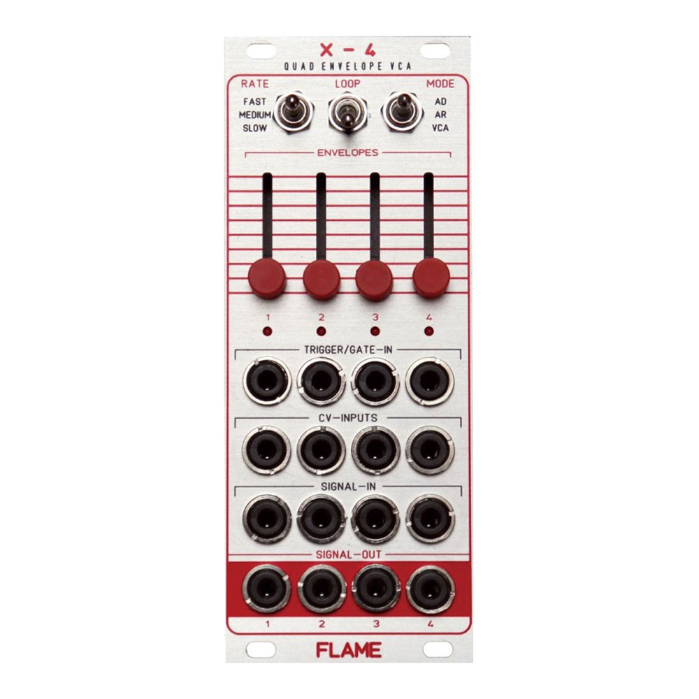 FLAME <br>X-4 [Quad Envelope VCA]