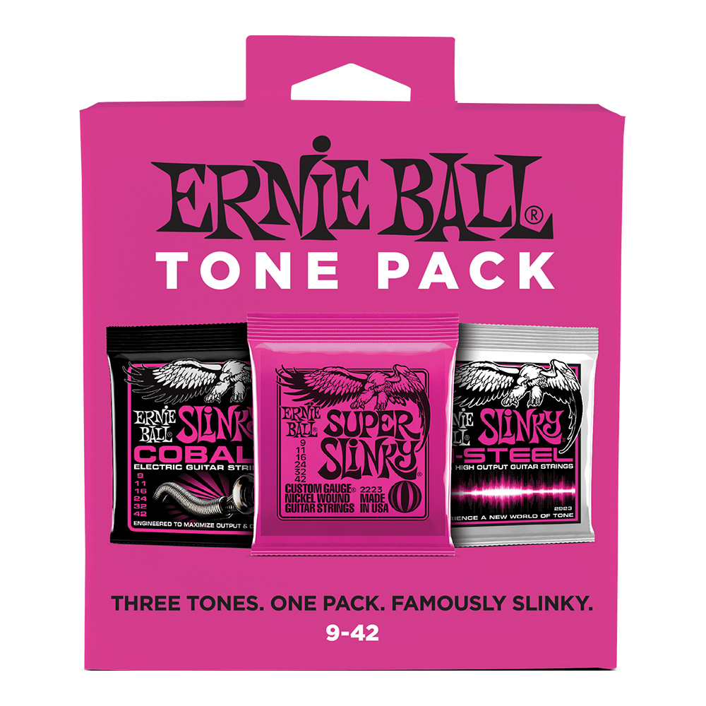 ERNIE BALL <br>#3333 Electric Tone Pac 9-42