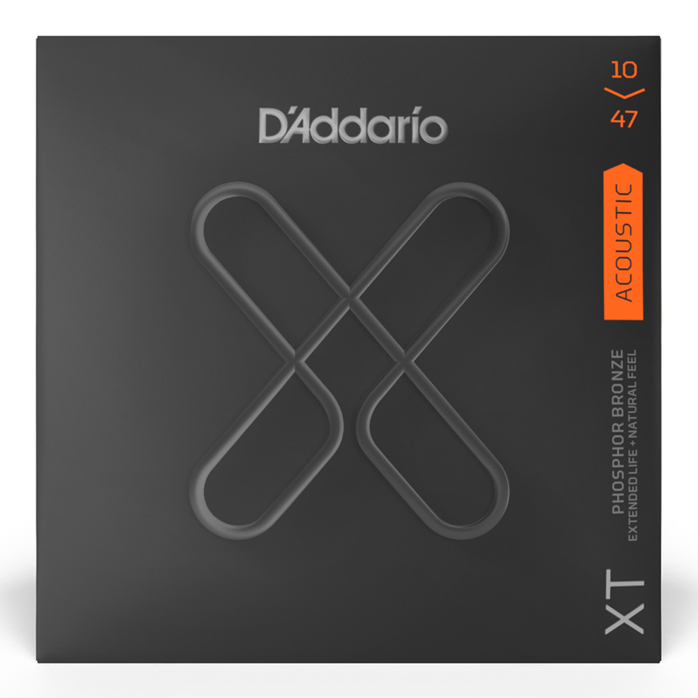 D'Addario <br>XTAPB1047 [XT Phosphor Bronze, Extra Light 10-47]