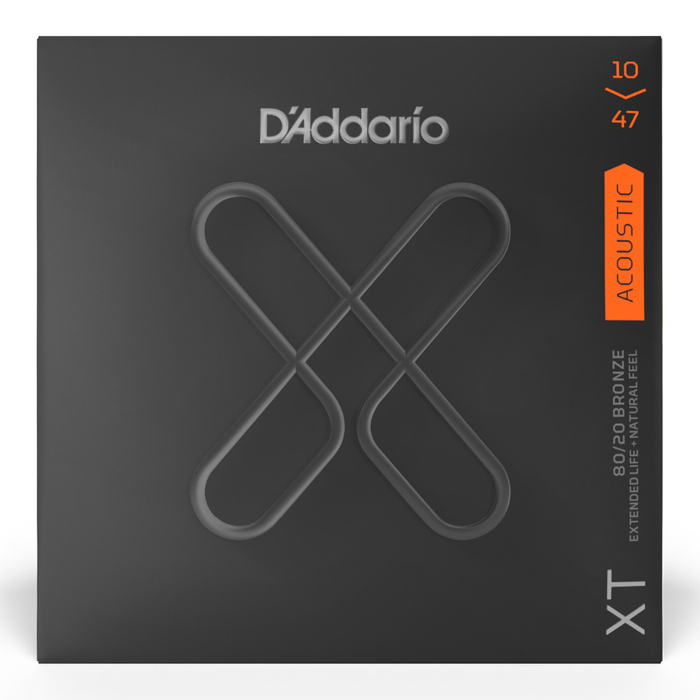 D'Addario <br>XTABR1047 XT 80/20 Bronze Extra Light 10-47