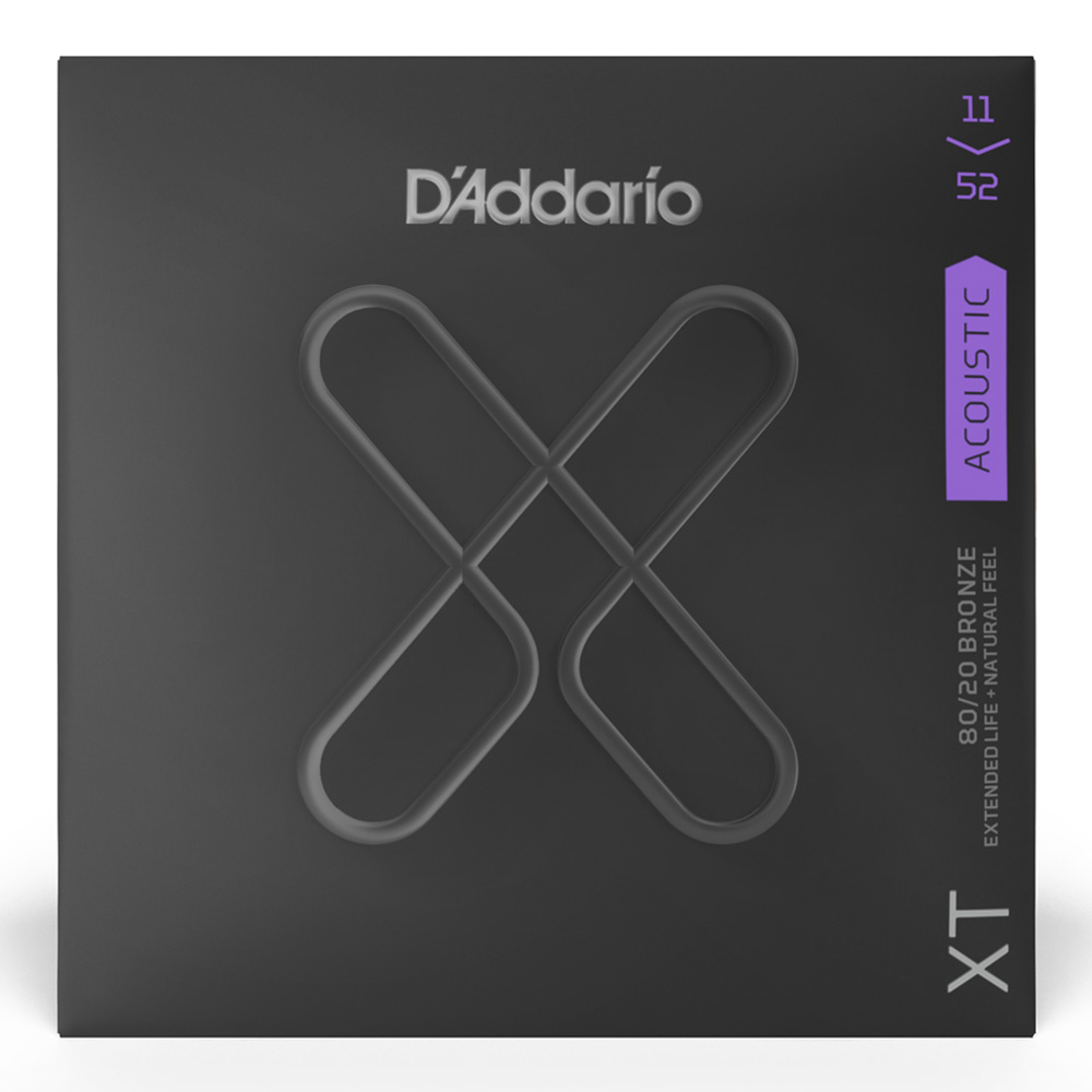 D'Addario <br>XTABR1152 XT 80/20 Bronze Custom Light 11-52