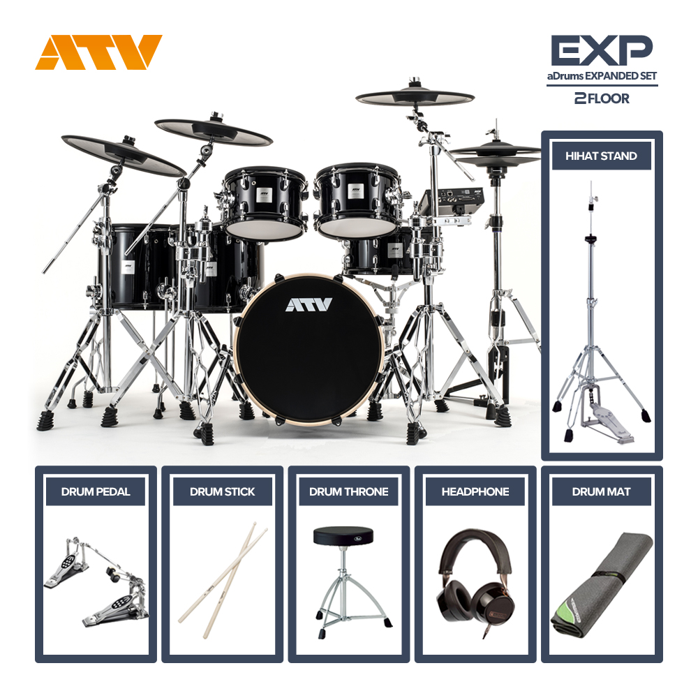 ATV <br>aDrums artist EXPANDED SET 2Floor [ADA-EXPSET] cCtIvVZbg