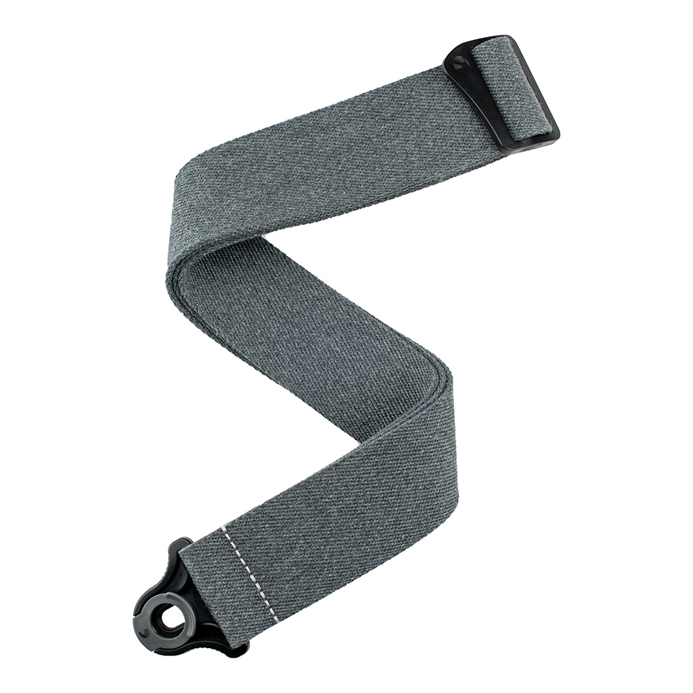 D'Addario <br>Auto Lock Guitar Strap : Skater Series, Grey [50BAL04]