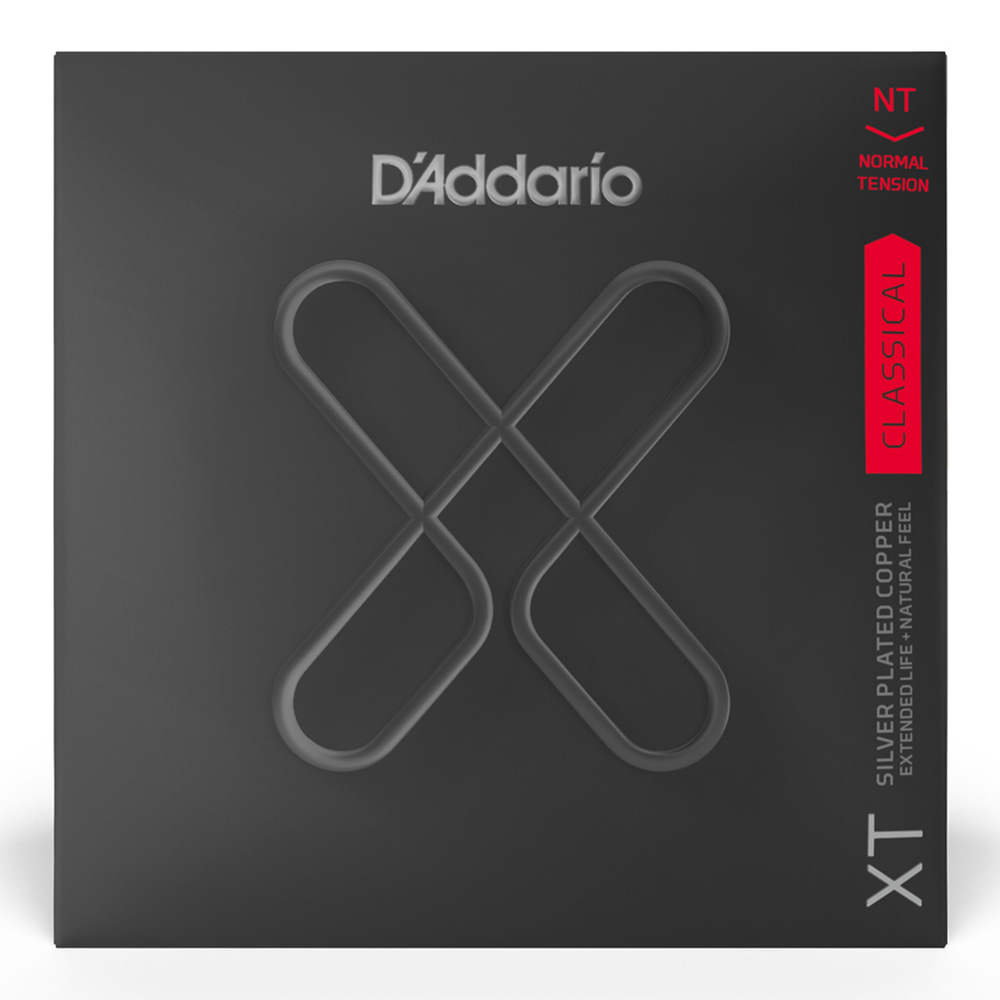 D'Addario <br>XTC45 XT Classical Silver Plated Copper Normal Tension