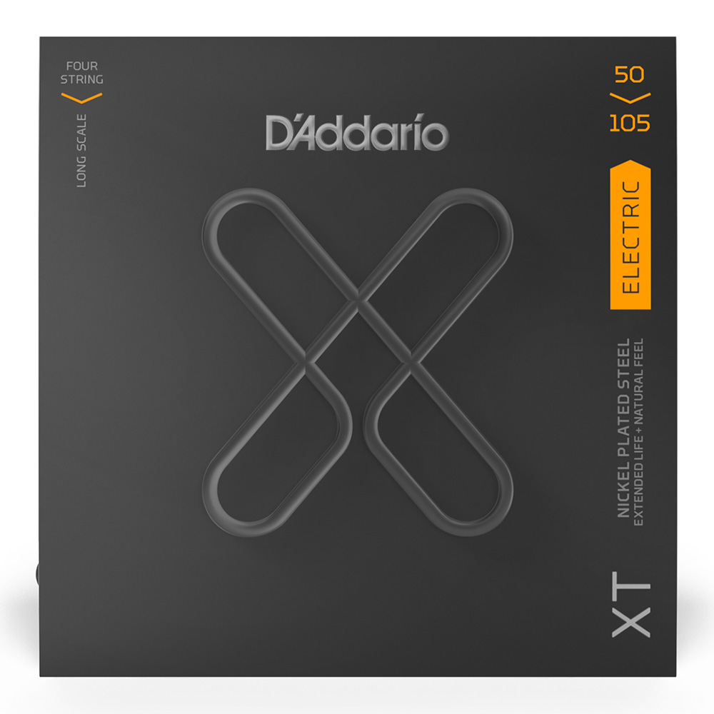 D'Addario <br>XTB50105 XT Bass Nickel Medium Long Scale 50-105