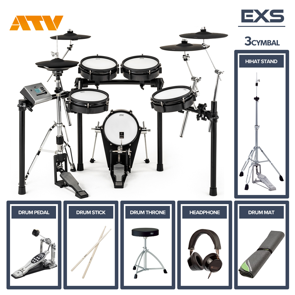 ATV <br>EXS-3 3Cymbal シングルフルオプションセット