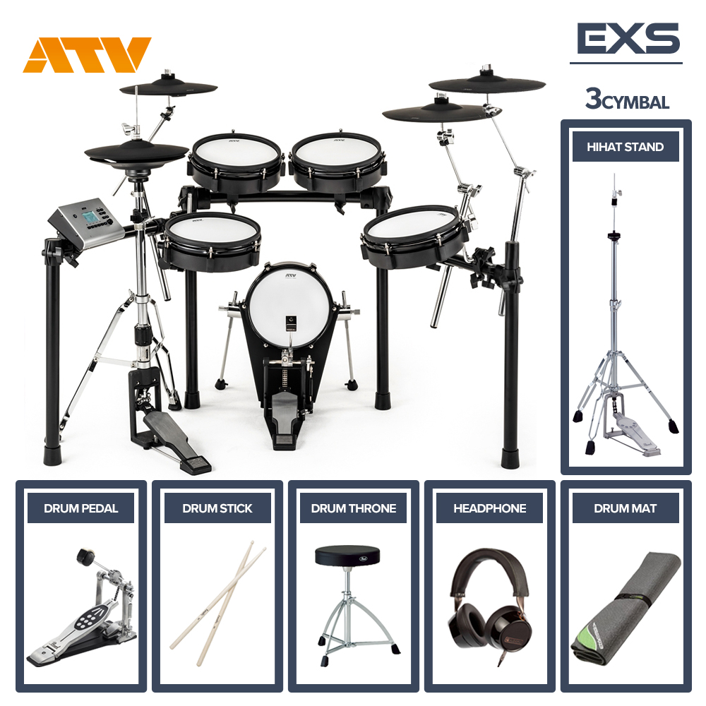 ATV <br>EXS-3 3Cymbal VOtIvVZbg