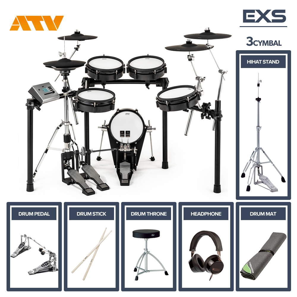 ATV <br>EXS-3 3Cymbal cCtIvVZbg