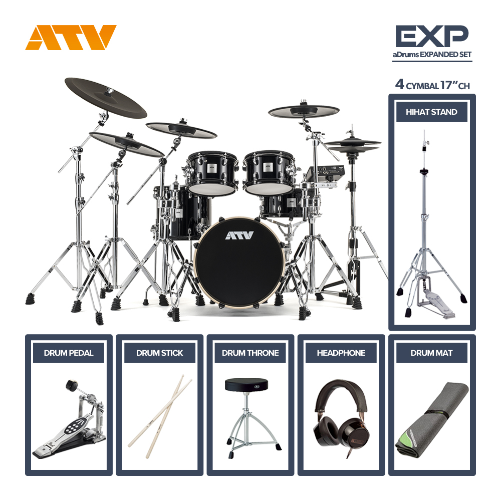 ATV <br>aDrums artist EXPANDED SET [ADA-EXPSET] 4Cymbal VOtIvVZbg