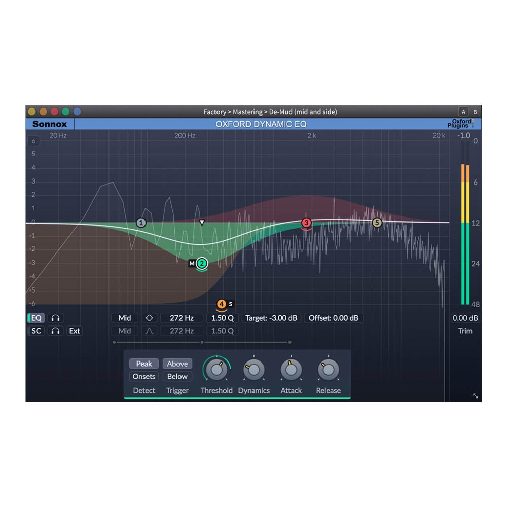 Sonnox <br>Oxford Dynamic EQ (Native)