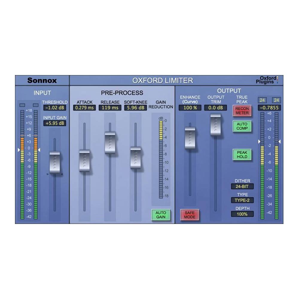 Sonnox <br>Oxford Limiter (Native)