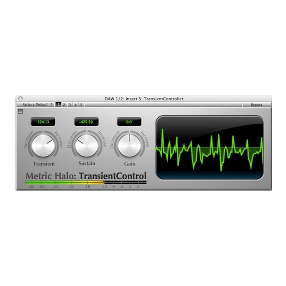 Metric Halo <br>TransientControl