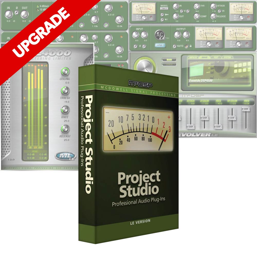 McDSP <br>Project Studio Native v5 to Native v6 Upgrade