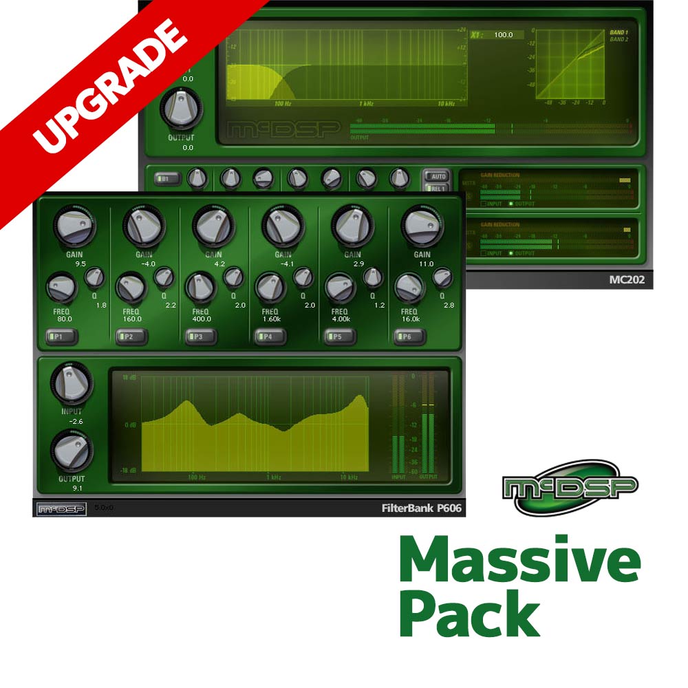 McDSP <br>Massive Pack 3 Upgrade to HD v6