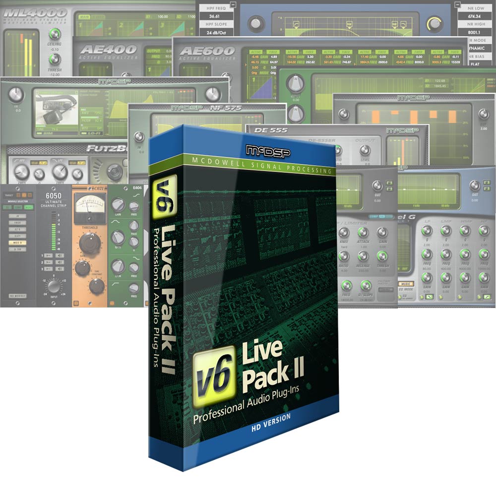 McDSP <br>Live Pack II HD