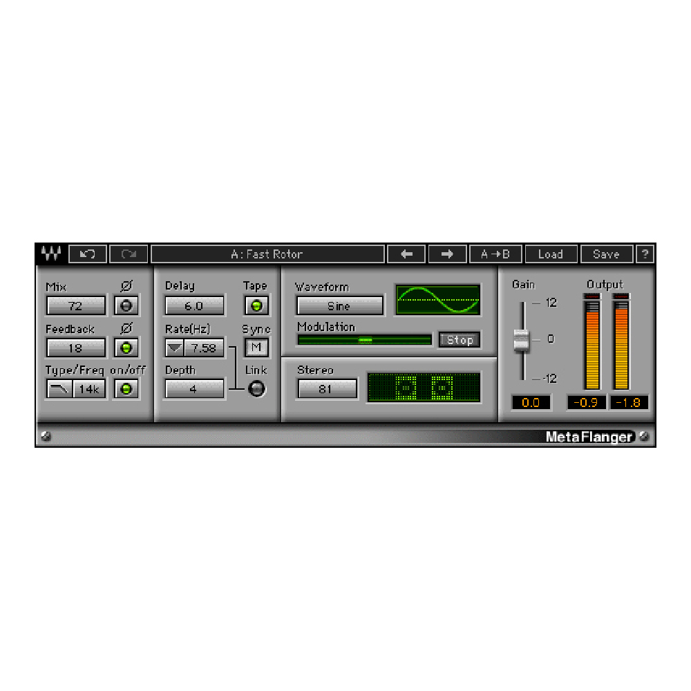 WAVES <br>MetaFlanger