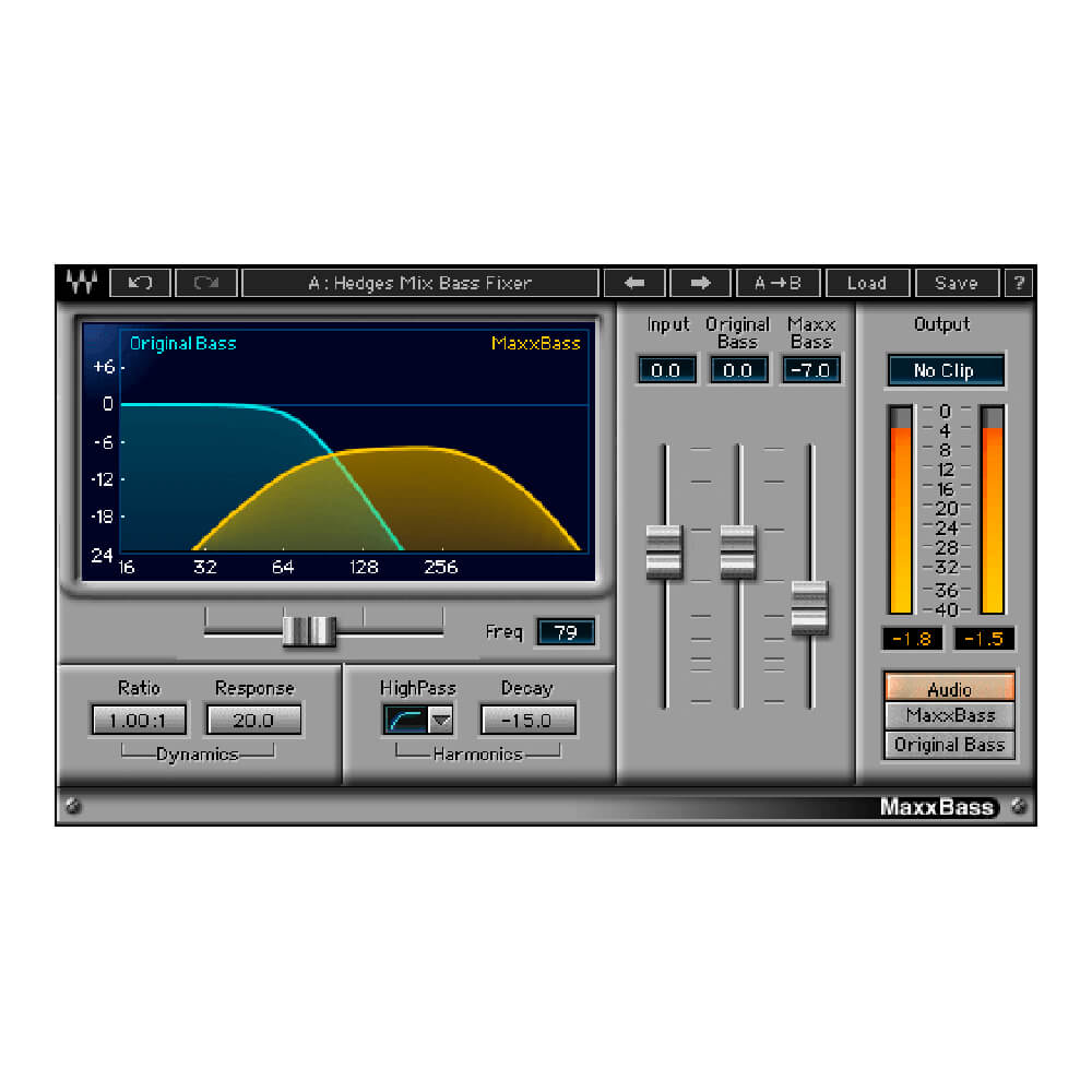 WAVES <br>MaxxBass