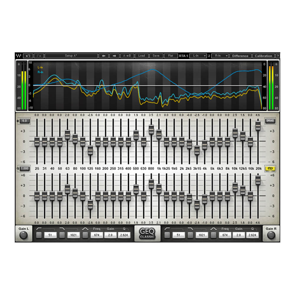 WAVES <br>GEQ Graphic Equalizer