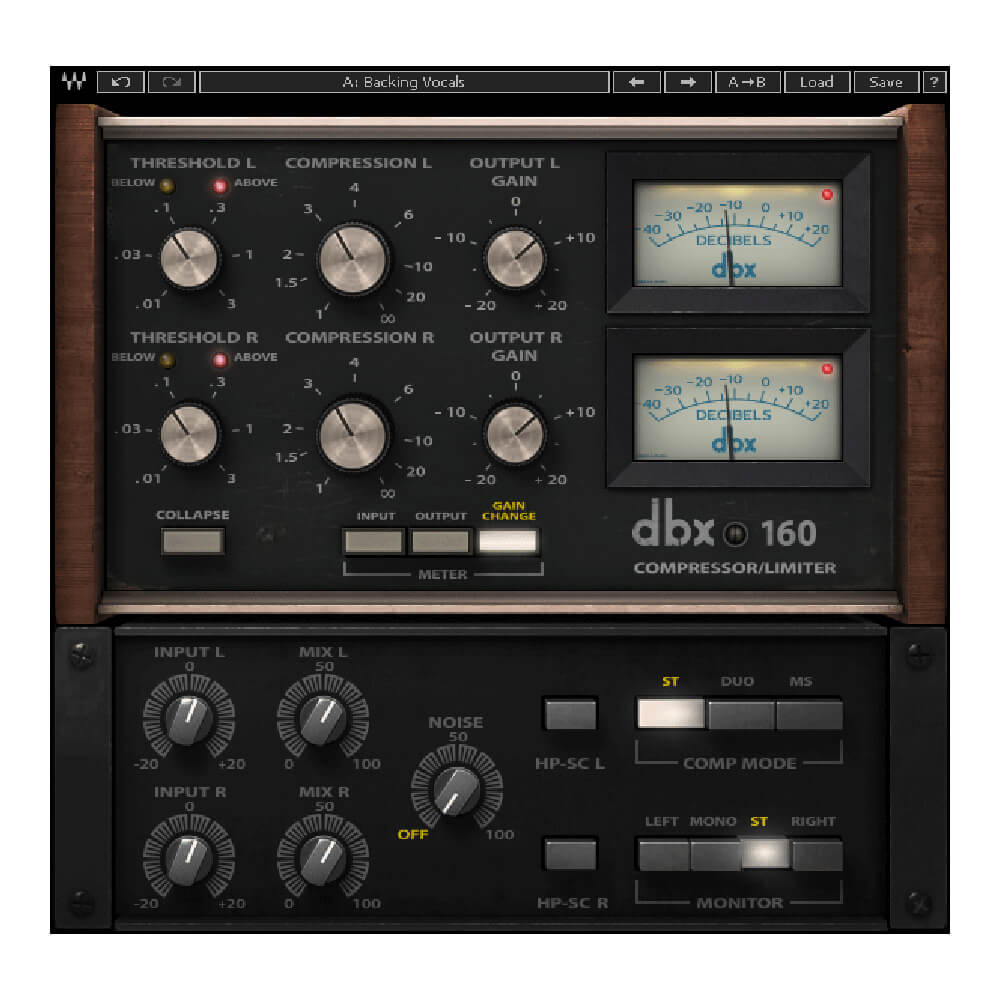 WAVES <br>dbx&#174; 160 Compressor / Limiter