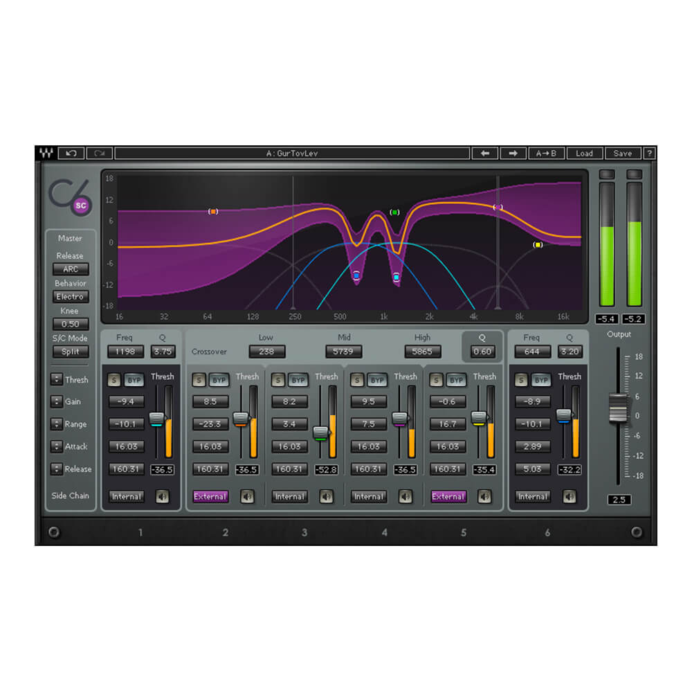 WAVES <br>C6 Multiband Compressor