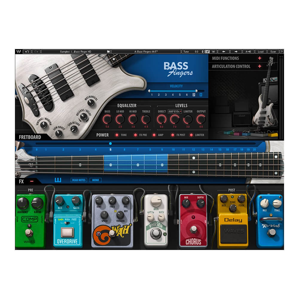 WAVES <br>Bass Fingers