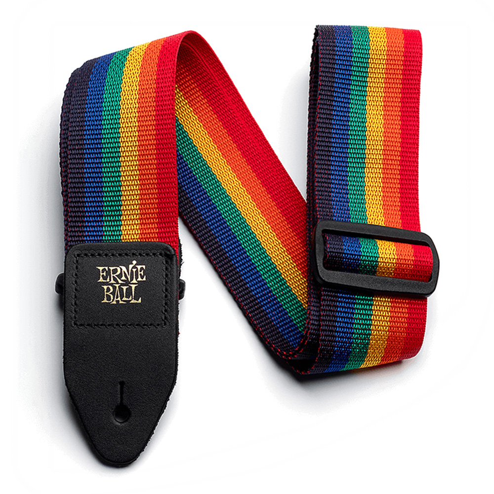 ERNIE BALL <br>#4044 Rainbow Polypro Guitar Strap