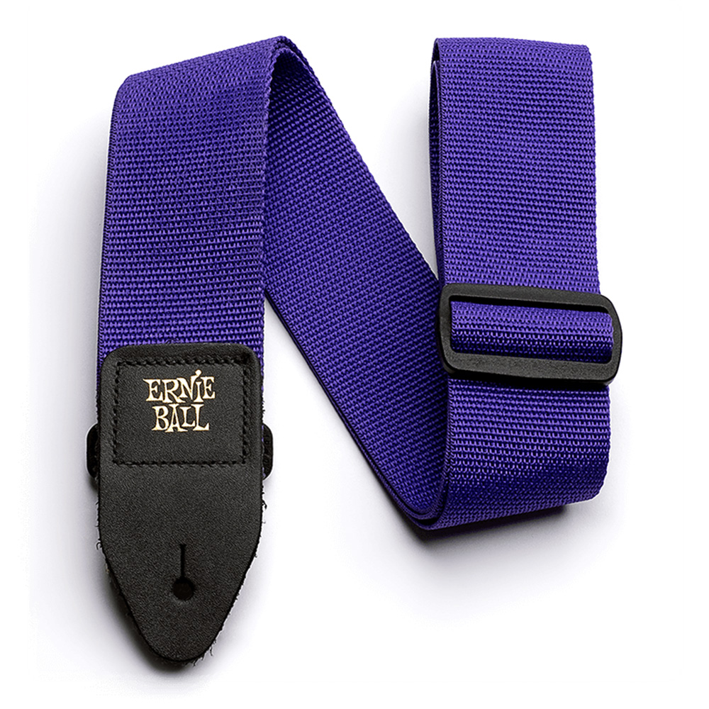 ERNIE BALL <br>#4045 Purple Polypro Guitar Strap