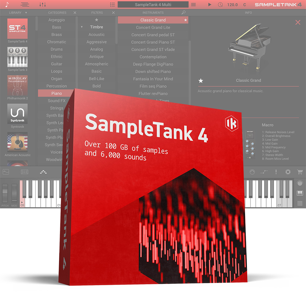 IK Multimedia <br>SampleTank 4