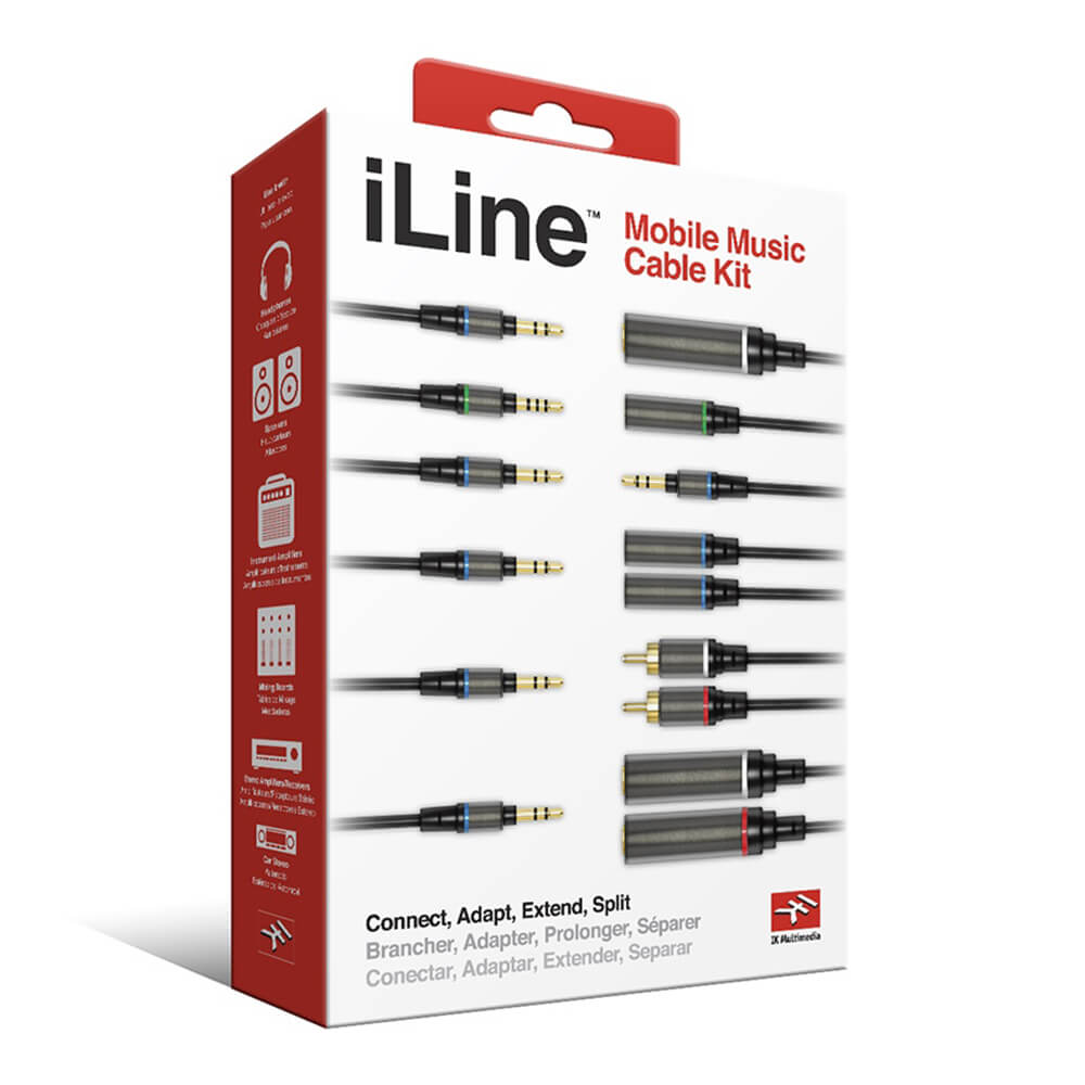 IK Multimedia <br>iLine Mobile Music Cable Kit