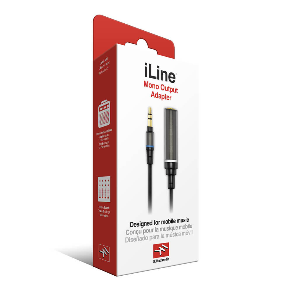 IK Multimedia <br>iLine - Mono Output Adapter