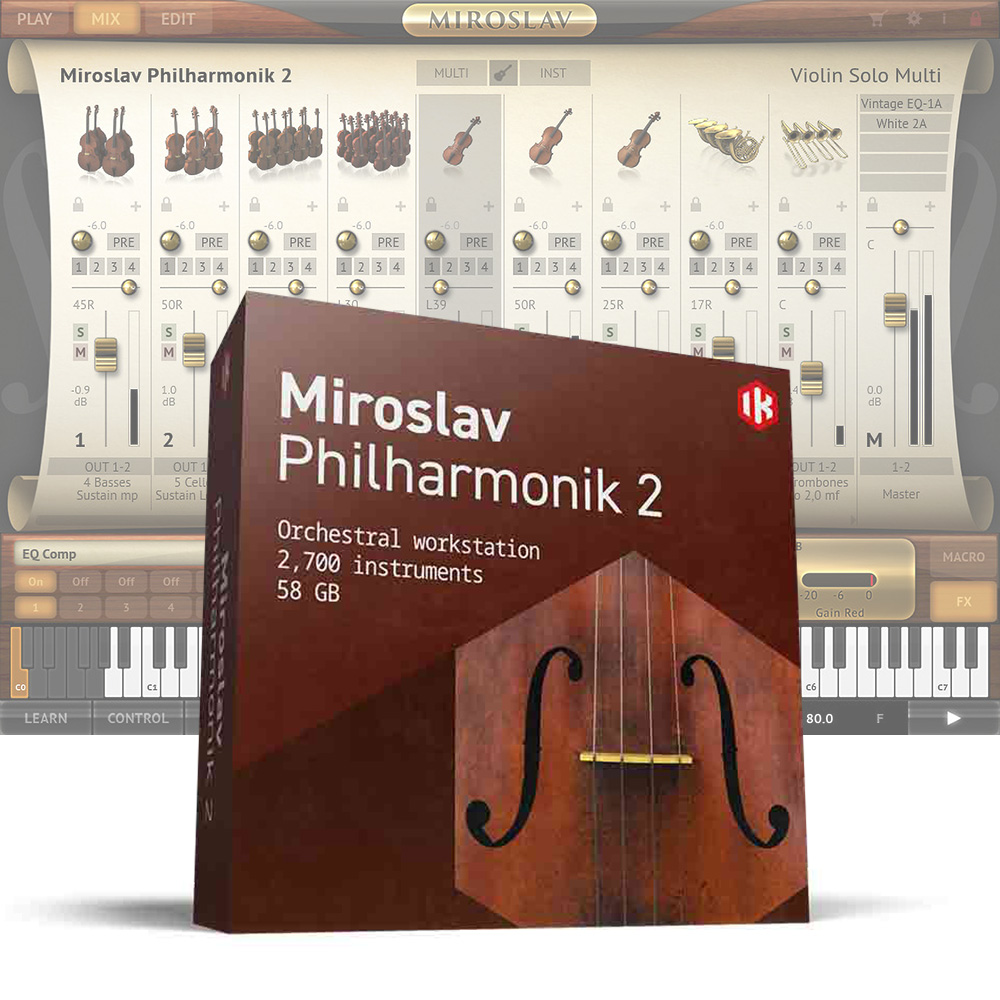IK Multimedia <br>Miroslav Philharmonik 2