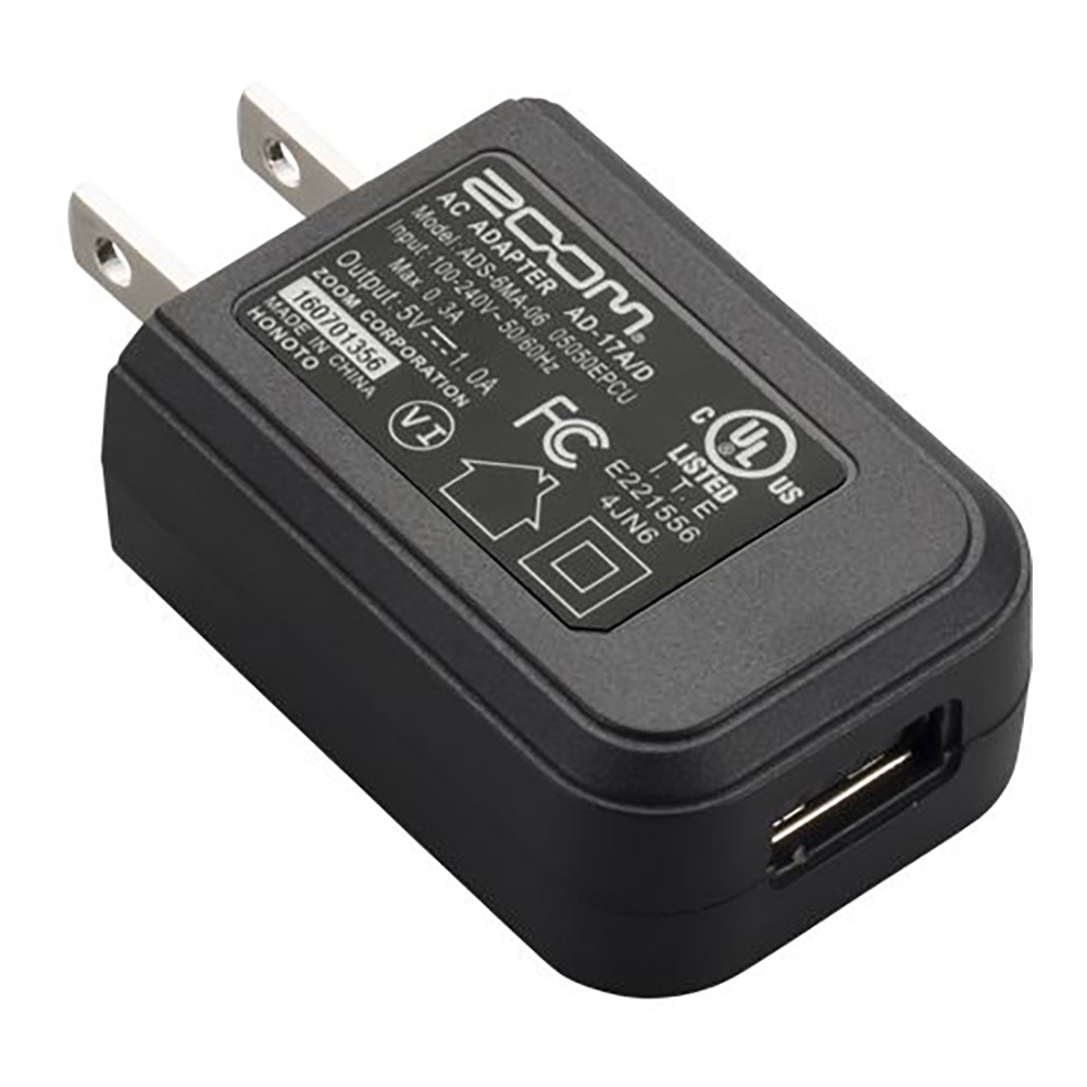 ZOOM <br>AD-17 DC5V USB AC Adapter