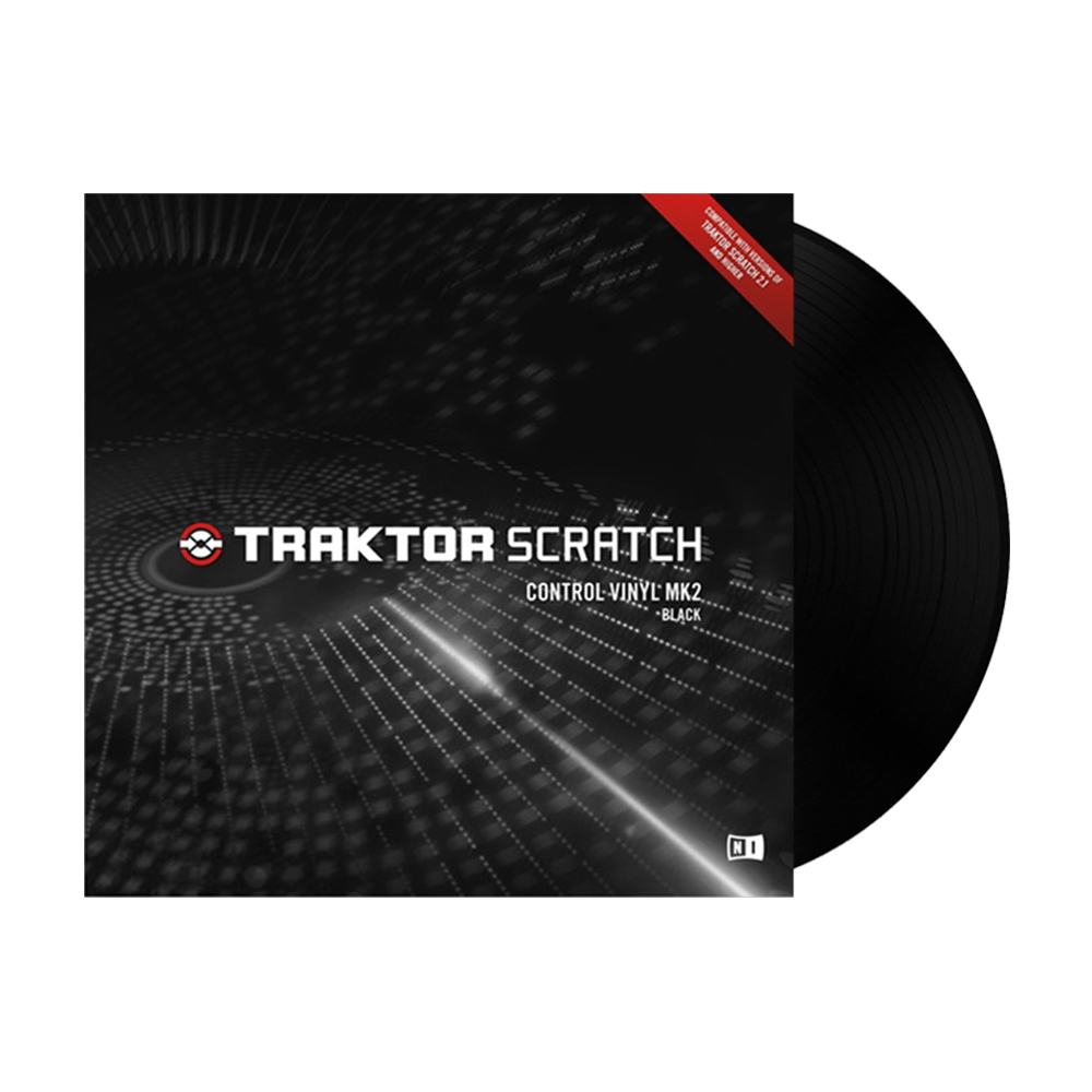 Native Instruments <br>TRAKTOR SCRATCH Control Vinyl MK2 Black