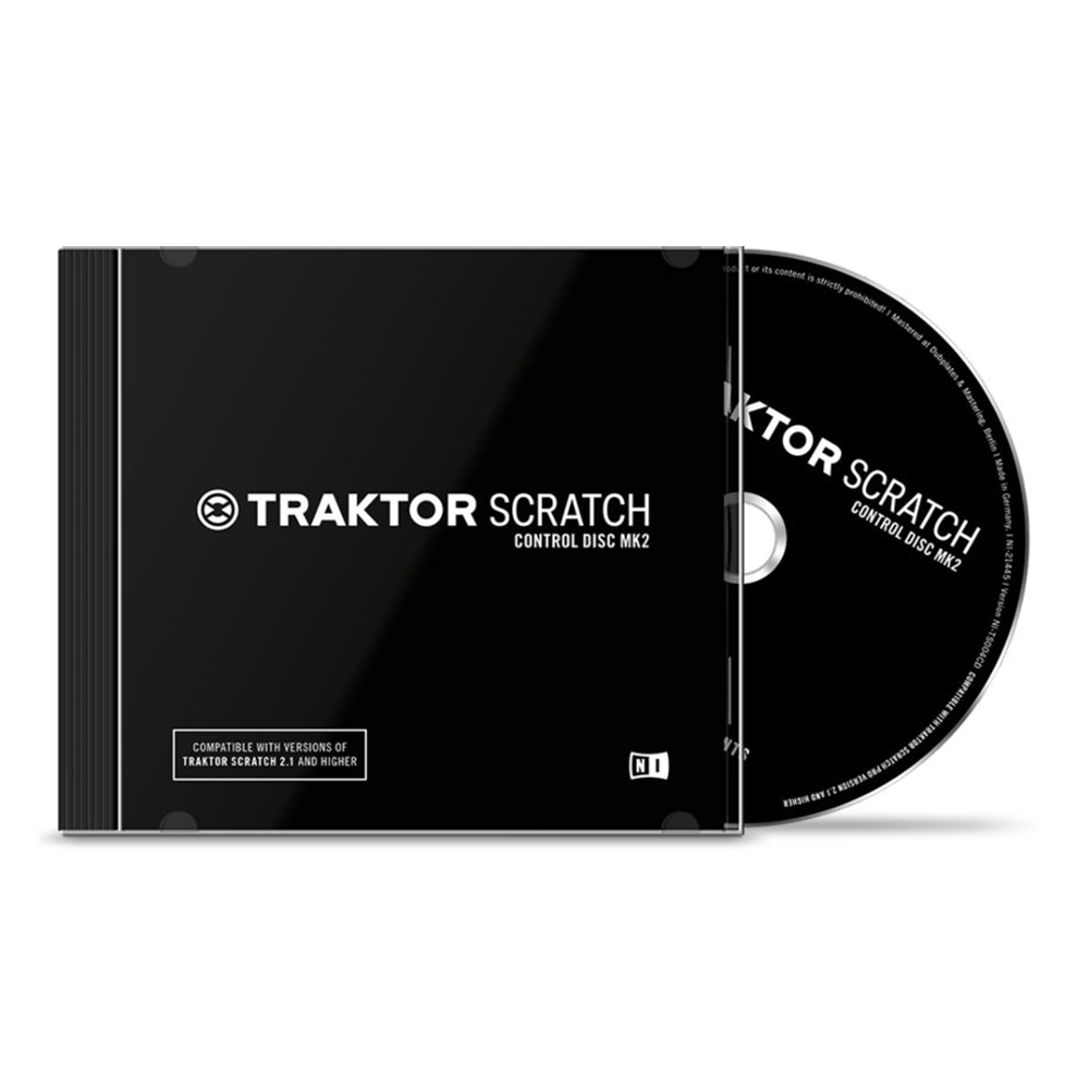 Native Instruments <br>TRAKTOR SCRATCH Control CD MK2