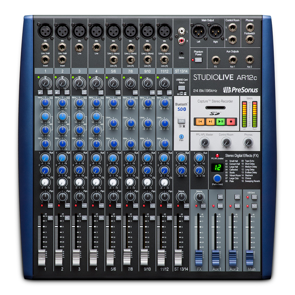 PreSonus StudioLive AR12c|ミュージックランドKEY