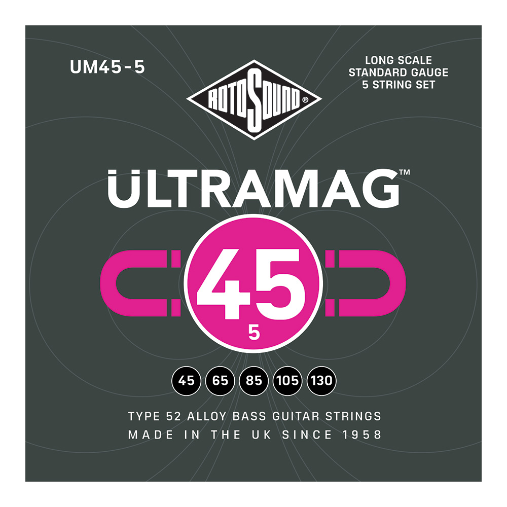 ROTOSOUND <br>ULTRAMAG UM45-5 [ROT-UM45/5]